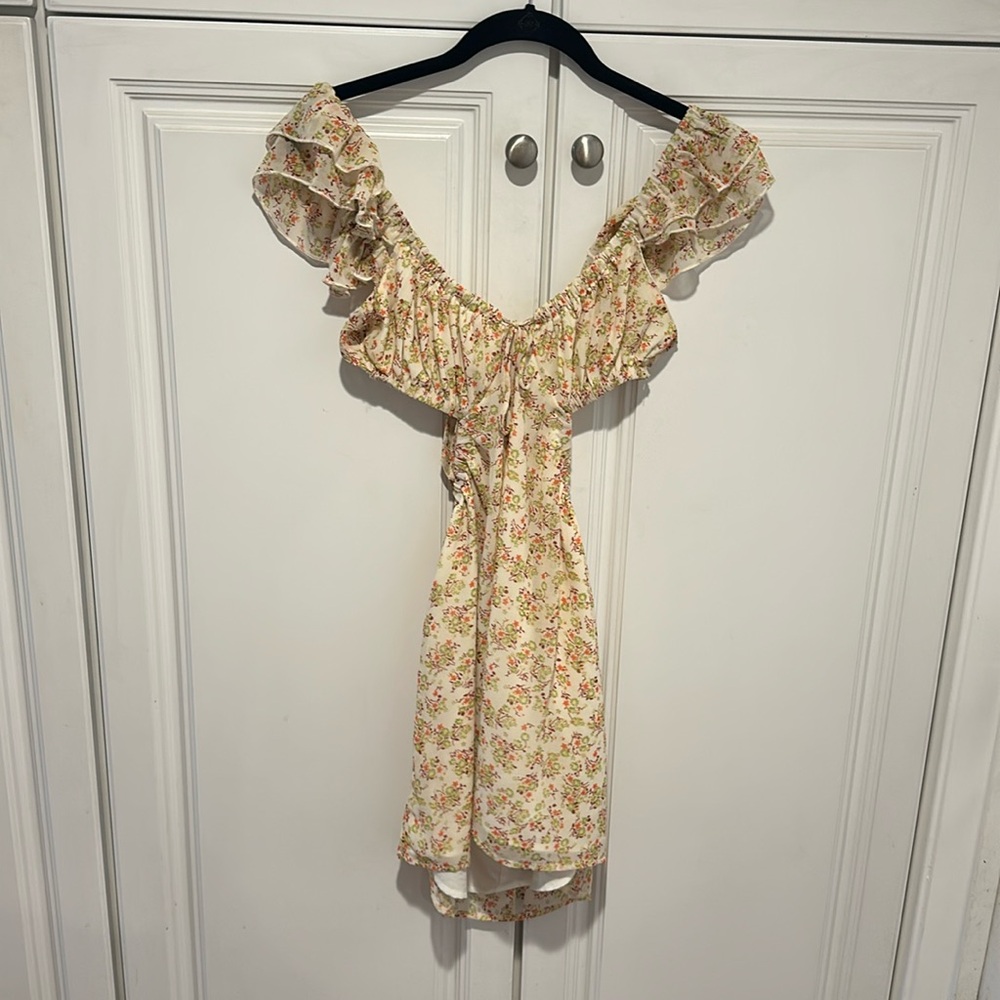 mini cut out sky to moon dress